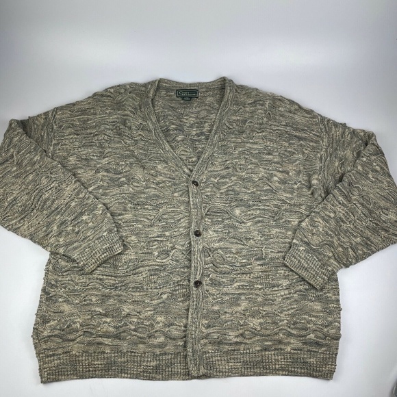 Vintage Croft & Barrow Men's XLT Coogi Style 3D - Picture 1 of 5